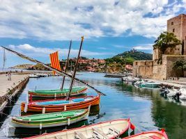 Charming port town of Collioure by the Mediterranean Sea in French Catalonia. | FinnsAway Travel Blog
