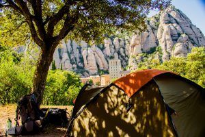 Camping Montserrat | Hiking in Montserrat Mountain Nature Park, Catalonia Spain. | FinnsAway Nomad Travels