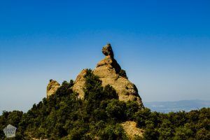 Peak called the pregnant woman | Hiking in Montserrat Mountain Nature Park, Catalonia Spain. | FinnsAway Nomad Travels
