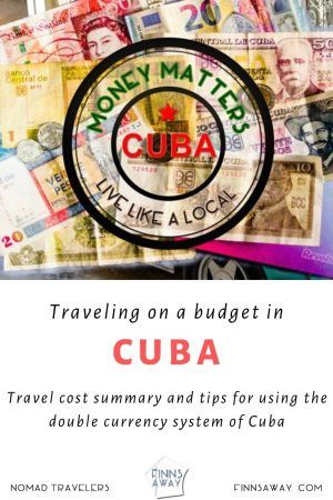 Is Cuba an expensive travel destination? How to use cuban pesos and convertible pesos? Cost summary of two weeks in Cuba, and tips for traveling on a budget. 
