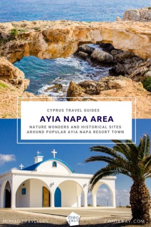 Places of interest in and around Ayia Napa resort town in Cyprus; beautiful day trip destinations, nature wonders and historical sights to visit also during the off-season | FinnsAway Travel Blog