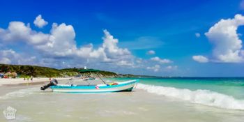 Tulum beach in Riviera Maya, Yucatan Peninsula, Mexico in October | FinnsAway Travel Blog