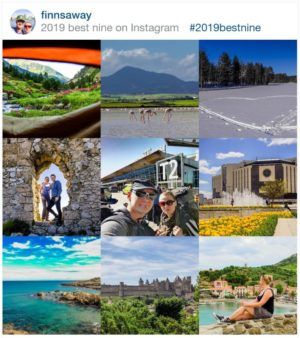 Yearly summary | best nine in Instagram | FinnsAway travel blogi