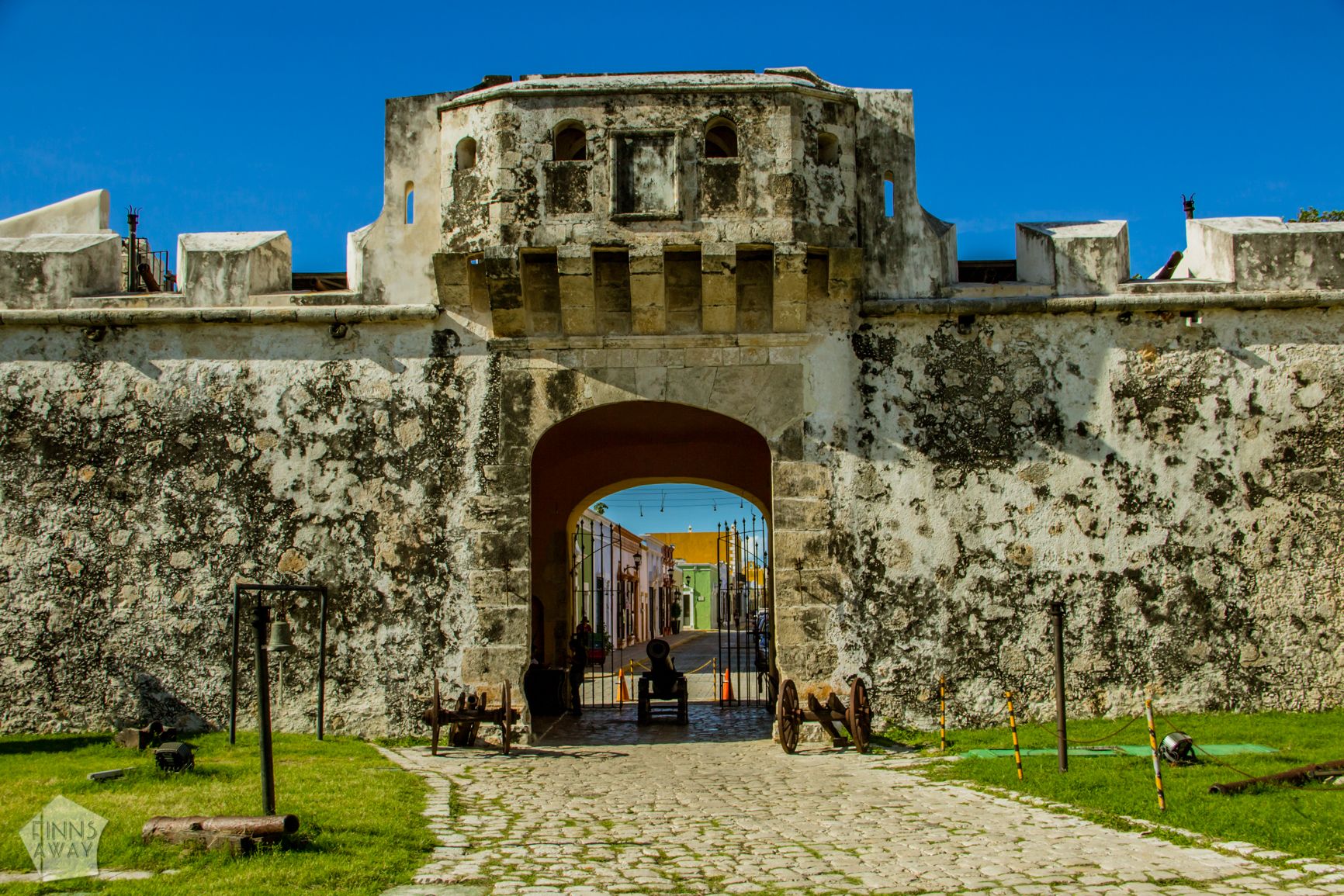 Puerta de Tierra Campeche in Yucatan Peninsula, Mexico, is famous for a walled historical center with colonial architecture | FinnsAway Travel Blog