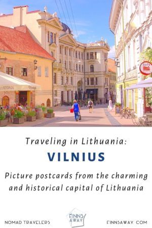 Vilnius, the capital of Lithuania, is a great destination for a few days city holiday | FinnsAway Travel Blog