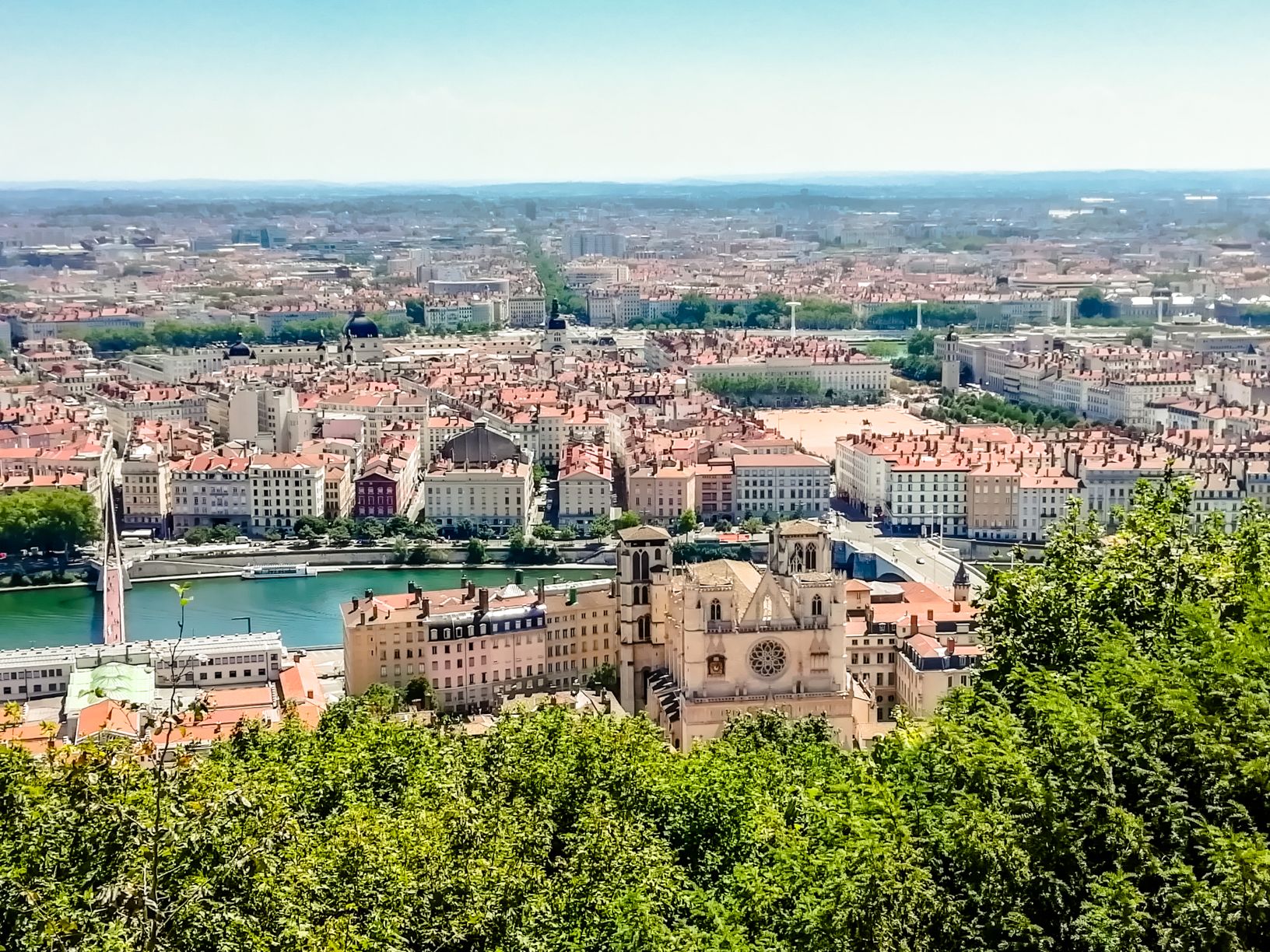 View from Fourvière Hill | Short travel guide to Lyon, France | FinnsAway Travel Blog