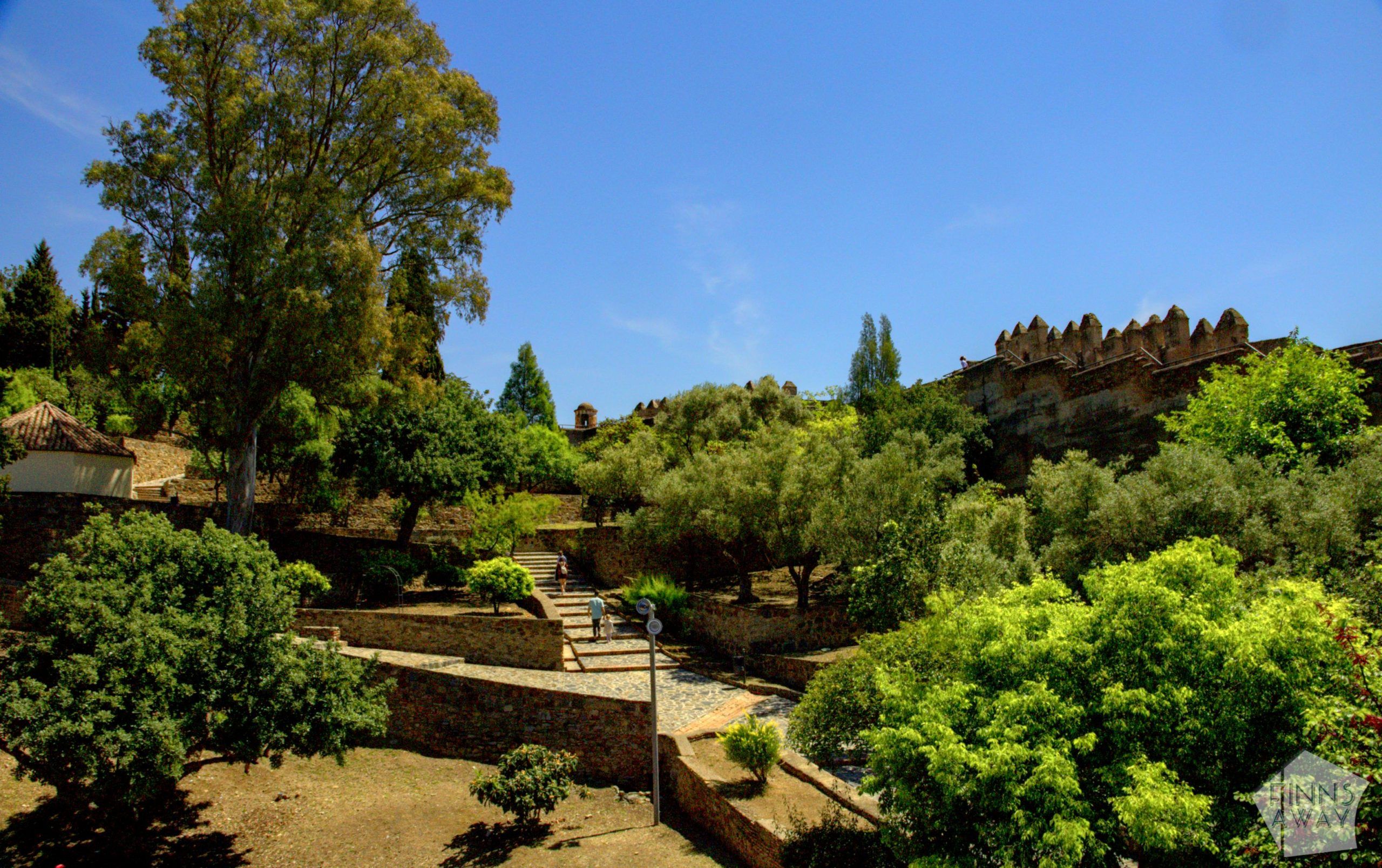 Gibralfaro fortress | Charming Malaga in Andalusia, Spain | FinnsAway Travel Blog