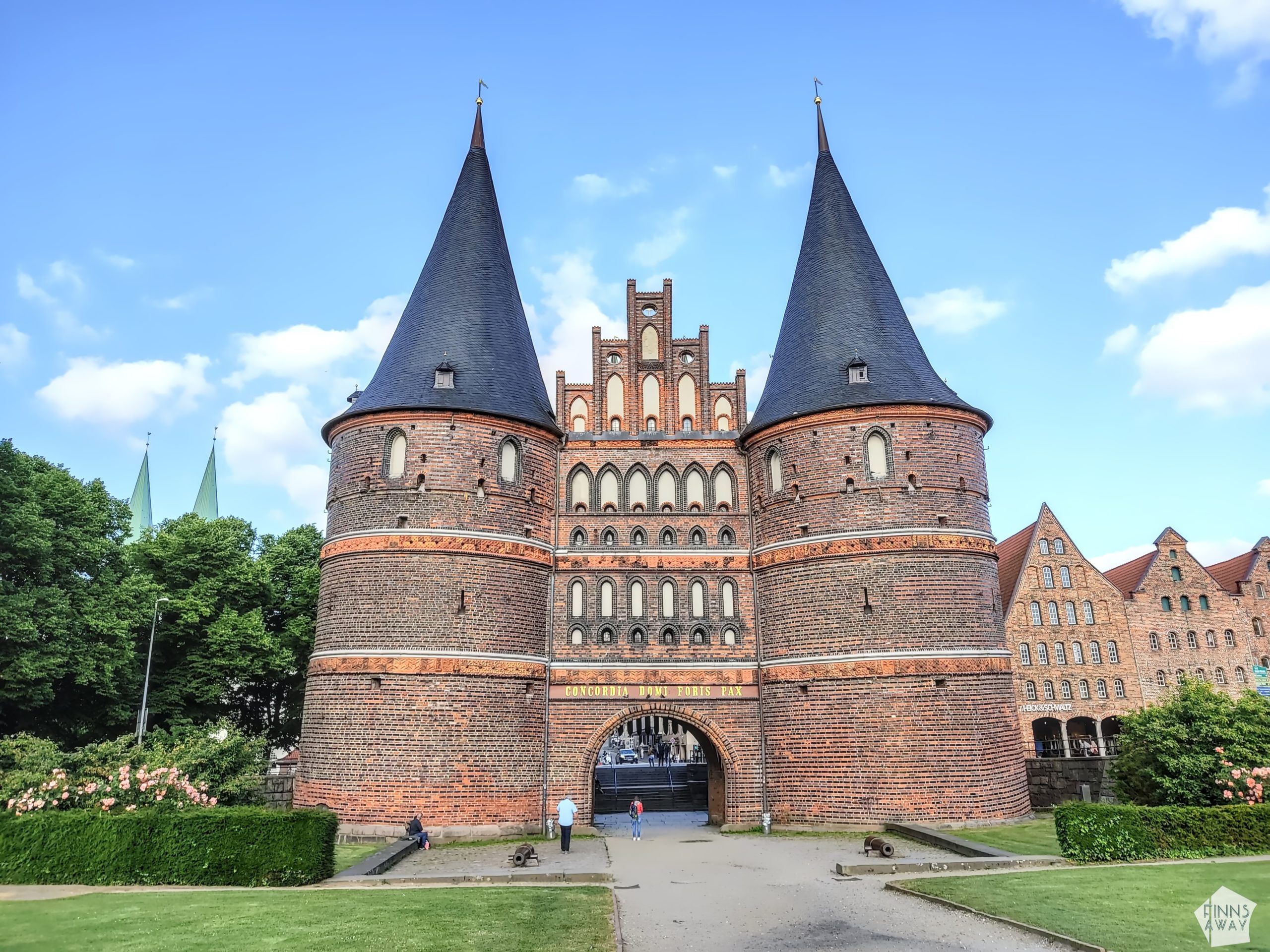 Holstentor gate | Postcards from Lübeck, Germany | FinnsAway Travel Blog