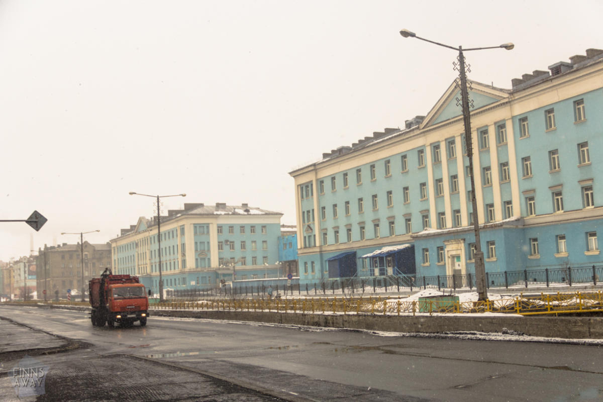 Dudinka - a city built on permafrost Dudinka - a city built on permafrost