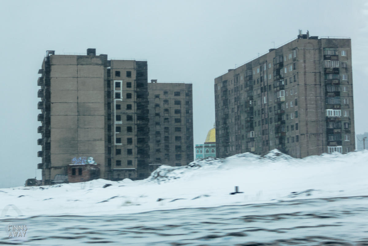 Dudinka - a city built on permafrost Dudinka - a city built on permafrost